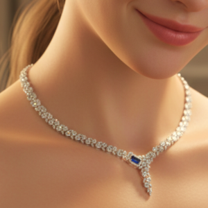 925 Pure Silver Pearl Necklace 3