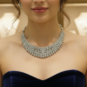 925 Pure Silver Pearl Necklace 5